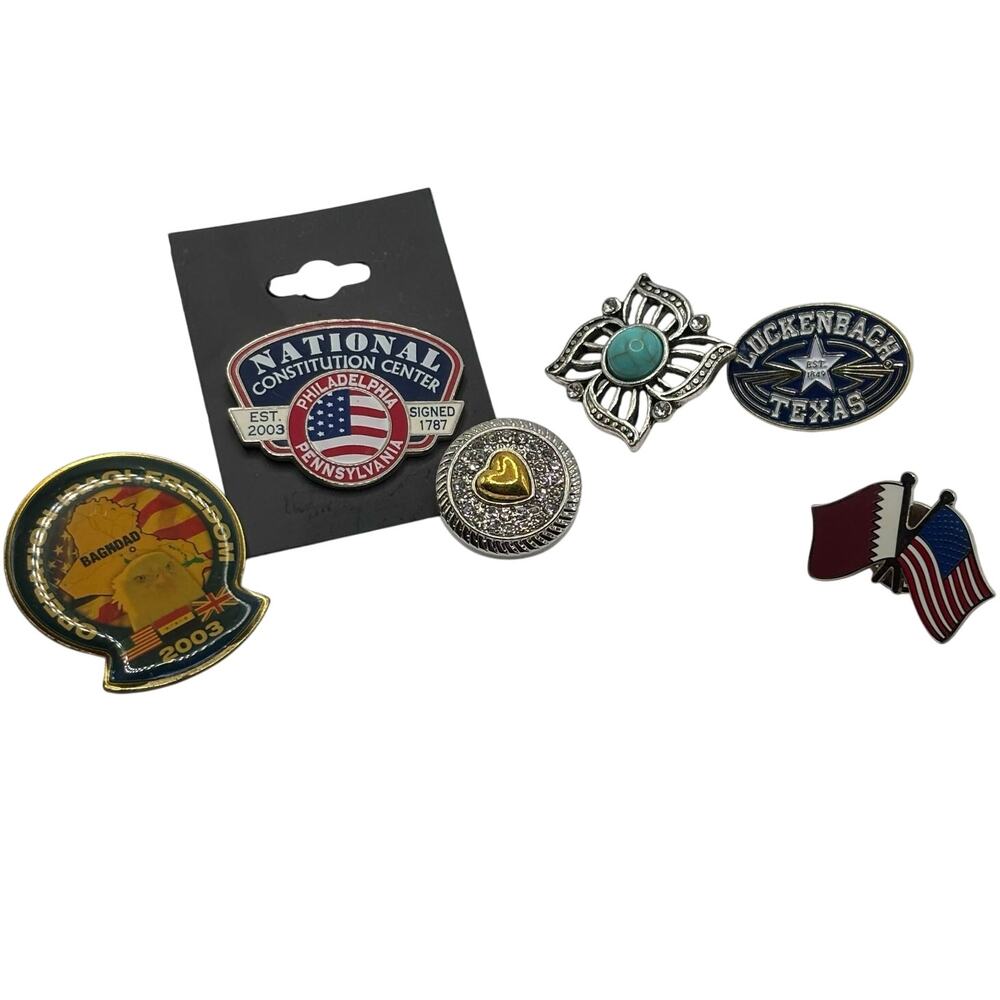 Vintage American Pin Bundle